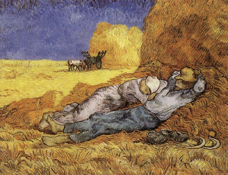 Vincent Van Gogh The Siesta Germany oil painting art